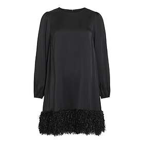 Vila Viveer O-Neck L/S Kort Klänning