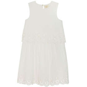Creamie Dress Embroidery Kjole