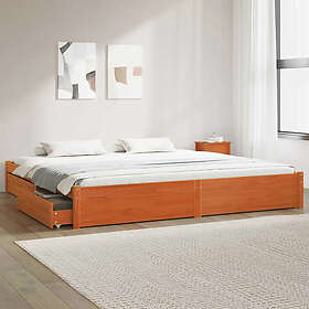 vidaXL Sängram Sengeramme 3422770 200x200cm