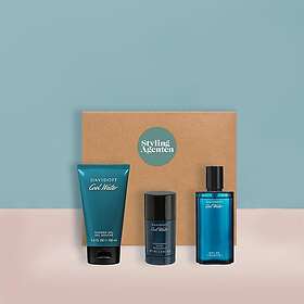 Davidoff Cool Water Man Lahjapakkaus (Edt 75ml, Deostick 75ml, Suihkugeeli 150ml