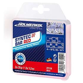 Holmenkol Syntec Ff Glide Wax Red -4°c/-10°c 70g