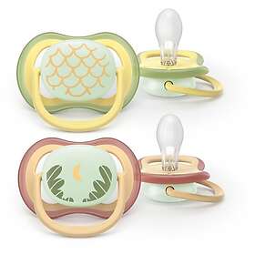 Philips Ultra Air SCF376/27 Pacifier 0-6m 2-pack (Neutral)