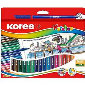 Kores Filtpennor 24-pack