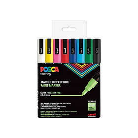 Posca PC3M Finspetspenna 16 st
