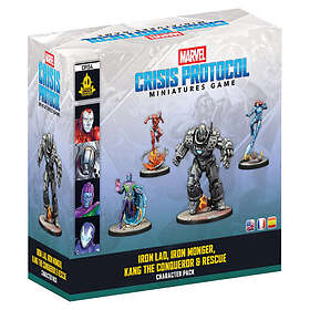 Atomic Mass Games Crisis Protocol Iron Lad, Iron Monger, Kang the Conqueror