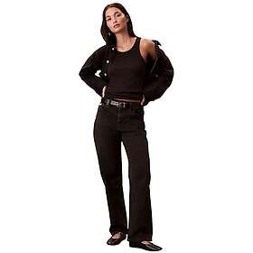 Calvin Klein Jeans Høj Talje Lige CK Essential Jeans (Dame)