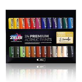 Zieler Premium Acrylic Paint 24pcs