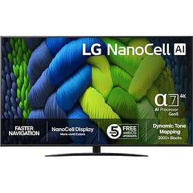 LG 75" NANO 82 75NANO82A6B 4K TV (2025)