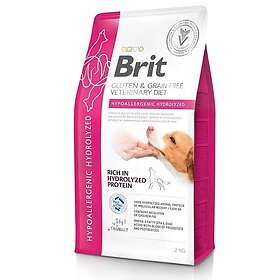 Brit Veterinary Diet Hund Hypoallergen Hydrolyserad Spannmålsfri 2kg