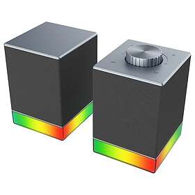 Exibel Gaminghøyttaler RGB Bluetooth 2x5W