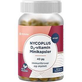 Nycoplus Vitamin D3 40mcg 90 Kapsler