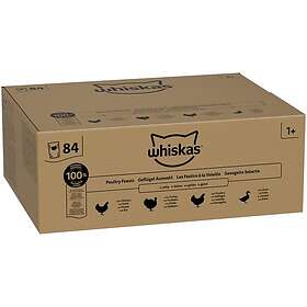 Whiskas 1+ Vuxen i portionspåse 84x0,085kg