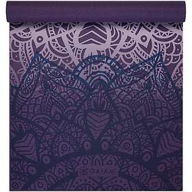 Gaiam Purple Lattice Yogamåtte 4mm