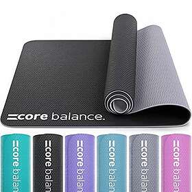 Core Balance Yoga Mat 6mm 65x183cm incl. Carry Strap