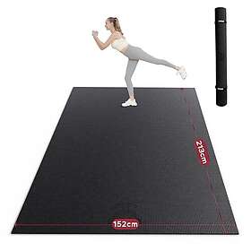 HAPBEAR Large Yoga Mat 8mm 213x152cm