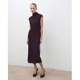 Mango Turtleneck Wrap Dress