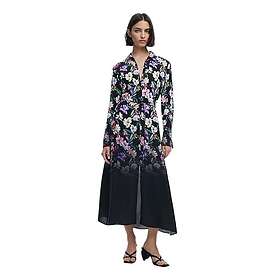 Desigual Camisero Acril Maxikjole