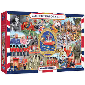 Gibsons Games Kröningen av en kung 1000 Bitar