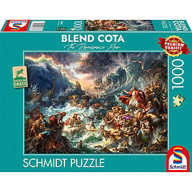 Schmidt Blend Cota - The Path Through the Sea 1000 Pieces
