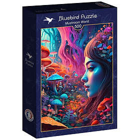 Bluebird Puzzle Svampvärld 500 Bitar