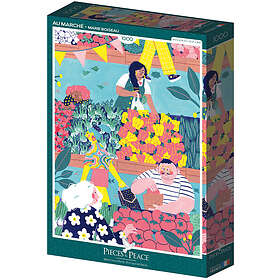 Pieces & Peace På marknaden 1000 Bitar