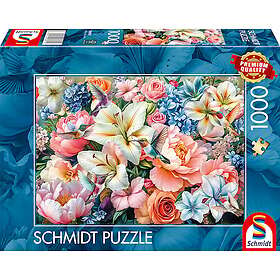Schmidt Blommor i pastell 1000 Bitar