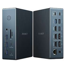 iVANKY FusionDock Pro 2 DisplayLink Dockingstation Triple 4K@60Hz Skærm Display 