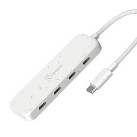 J5Create JCH345EW 4-Port USB-C Type-C Gen 2 Hub