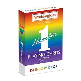 Waddingtons Number 1 Playing Cards Rainbow
