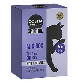 Cosma Smoothies Paste Mixpack 6x50g