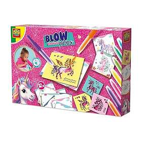 SES Creative Blow Airbrush Pens Unicorns