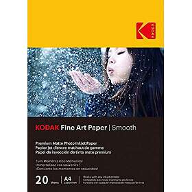 Kodak Mat Glat Fotopapir A4 230g 20 Ark