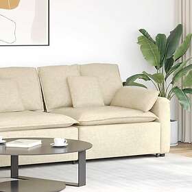 vidaXL Modulär Soffa Armstöds Ändmodul Med Dynor 100cm 4104393