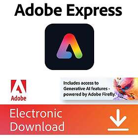 Adobe Creative Cloud Express Digital Download 1 User 1 Year Subscription