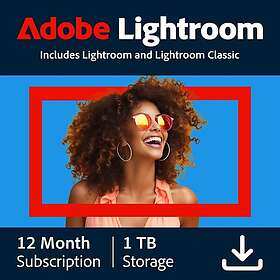 Adobe Lightroom Subscription 1 User 12 Months