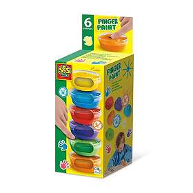 SES Creative SES Fingerpaint Creative 45ml Pastel 00397 - x 6 colours and 03975