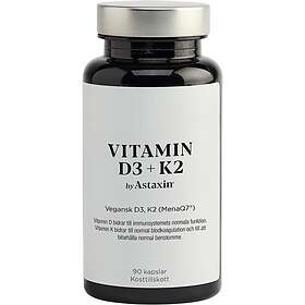 Astaxin Vitamin D3+K2 90 Kapslar