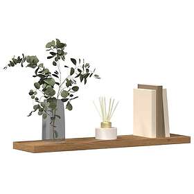 vidaXL Vägghylla 40x10x1.5cm (4-pack)