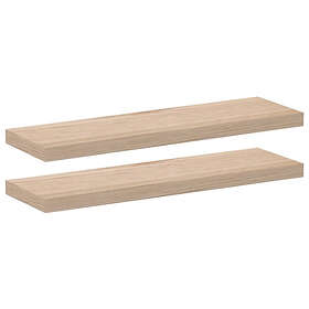 vidaXL Floating Shelves 80x23.5x4cm (2-pack)