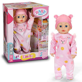 BABY Born Emily First Steps Interaktiv Dukke 43 cm 838532