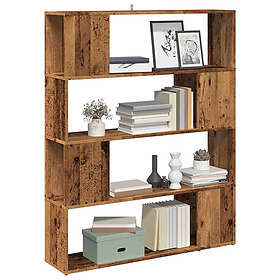 vidaXL Bokhylla 100x24x124.5cm