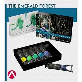 Artist Scale Color The Emerald Forest Paint Set