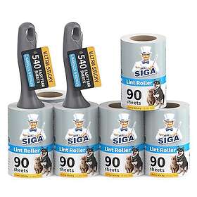 MR.SIGA SJ21963 Brosse Adhésive 540 Sheets 8-pack