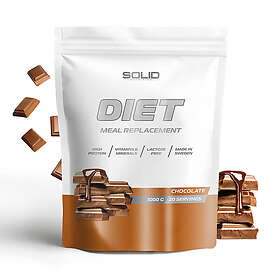 Solid Nutrition Diet Chokolade Shake Pulver 1000g