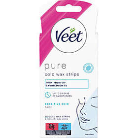Veet Ansigts Kold Voksstrips 1 set