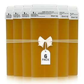 DERMAWAX Roll-On Vax Refill Set Varmt Vax För Känslig Hud 600ml