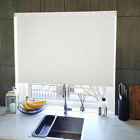 Mairo Mörkläggande Rullgardin Vit 140x180cm