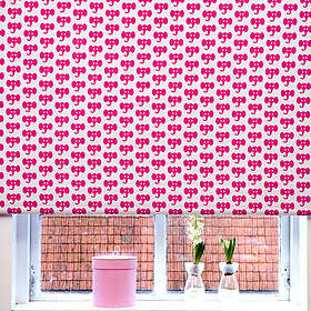 Mairo Elefant Mörkläggande Rullgardin Rosa 80x175cm