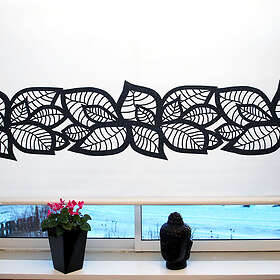 Mairo Hosta Mörkläggningsrullgardin Svart 160x175cm