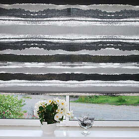 Mairo Sinna Ljusdämpande Rullgardin Svart 120x175cm